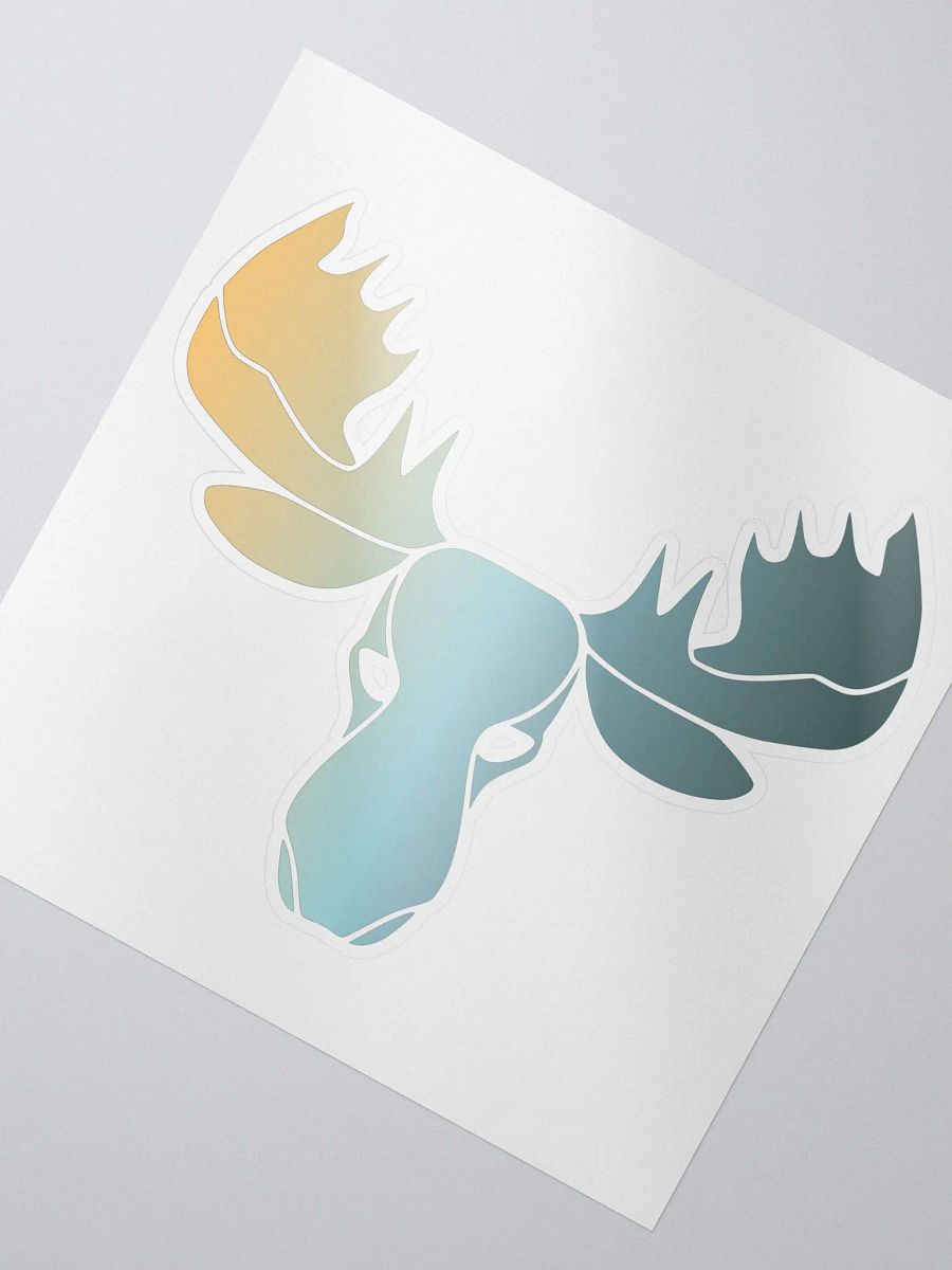 Colorful Madish Moose Logo Sticker product image (2)
