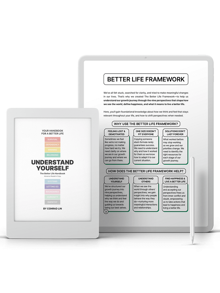 Understand Yourself: The Better Life Handbook (Advance Reader's Copy) product image (1)