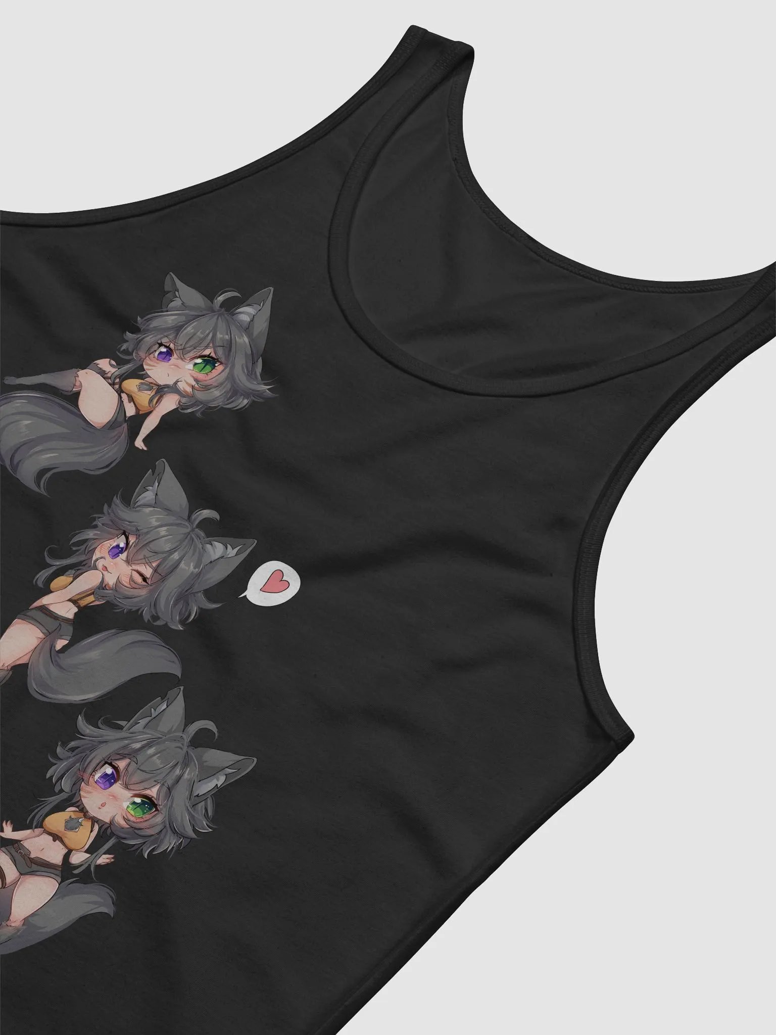 WolfcatRisi Chibi Unisex Tank Top product image (14)