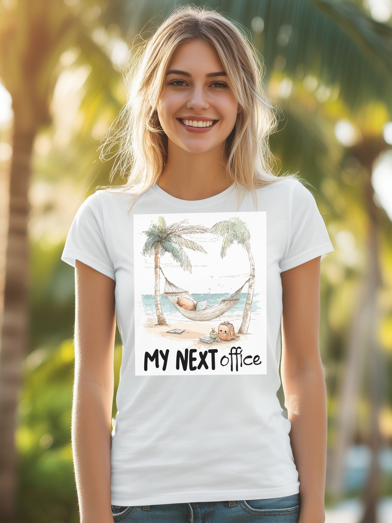 🌴🌊💼 My Next Office Hammock product image (1)