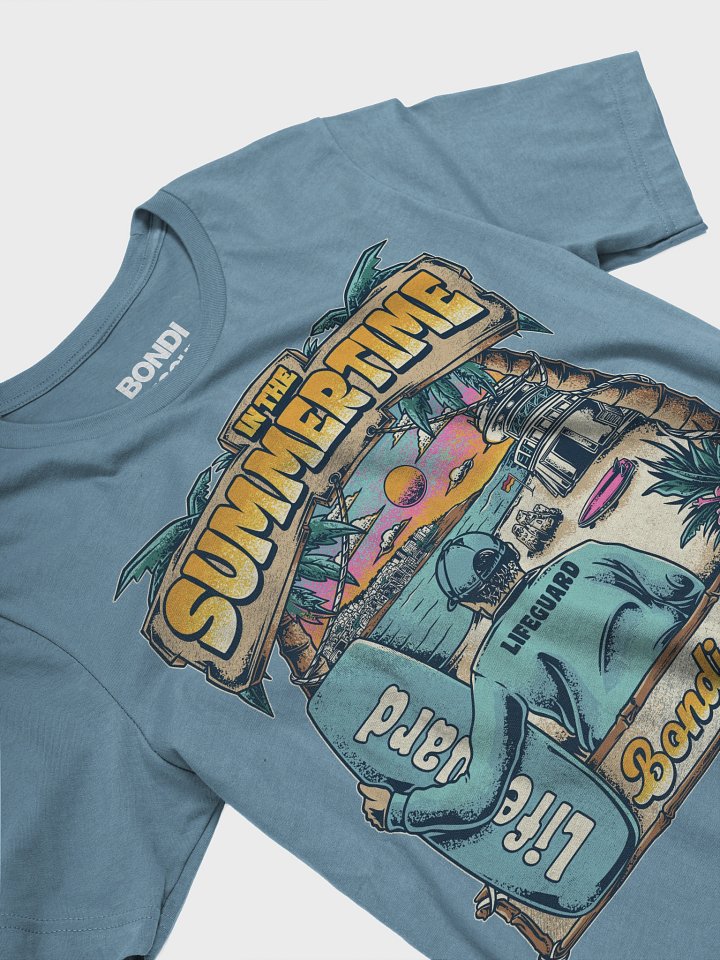 "In The Summertime" Retro Surf Tee product image (2)