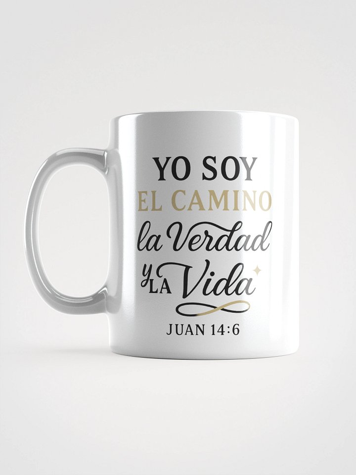 White Christian Mug – “Yo Soy el Camino, la Verdad y la Vida” – Spanish John 14:6 product image (1)