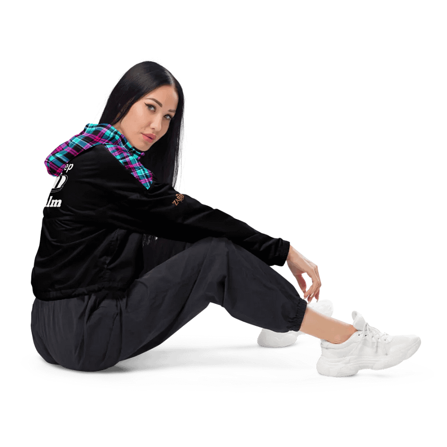 Plaid Perfection Women's Windbreaker product image (4)