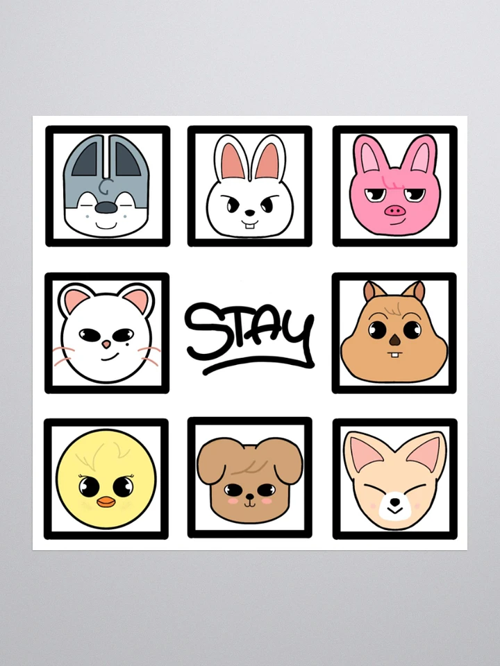 OT8 skzoo tiles with stay logo sticker product image (3)