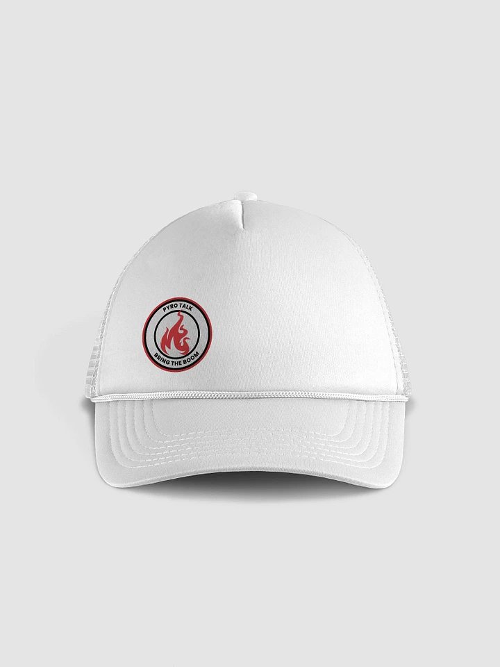 Pyro Talk Trucker Hat White product image (1)