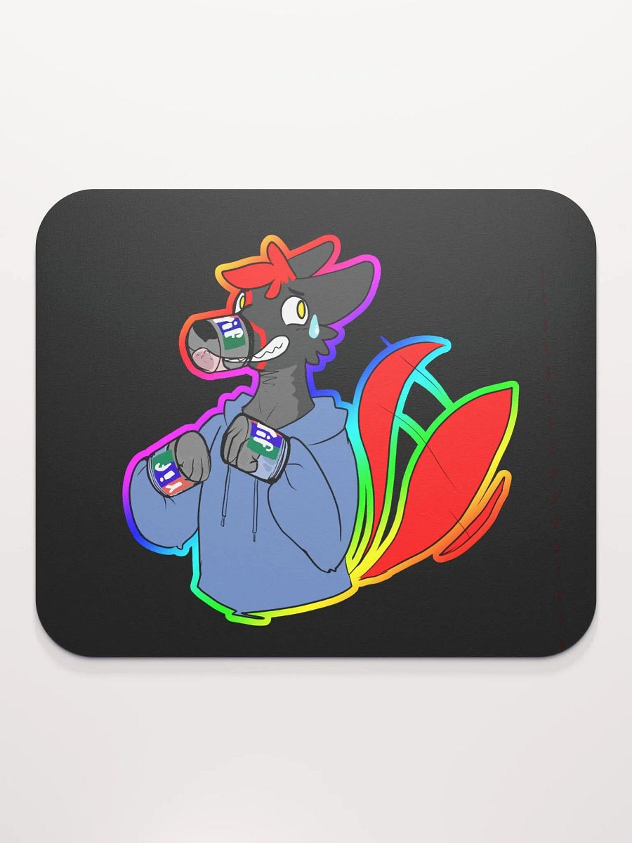 Stuck in the peanut butter Mousepad 8.7″ × 7.1″ product image (2)