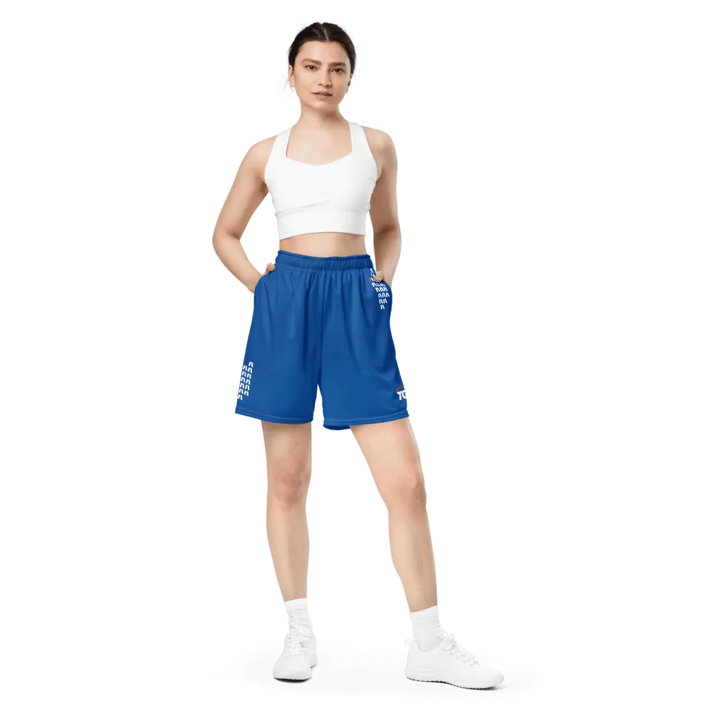 TG Unisex Mesh Gym Shorts product image (4)