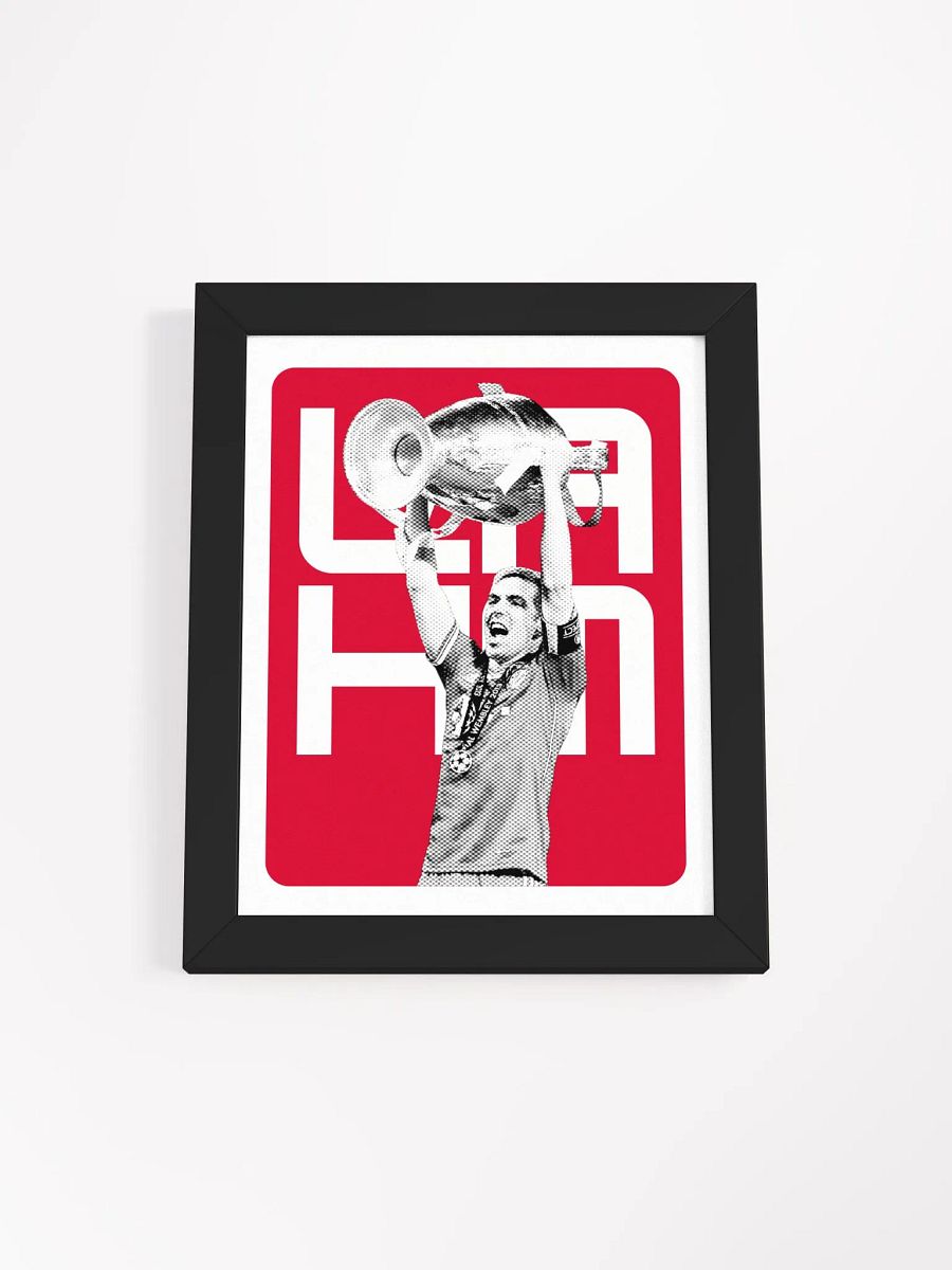 Philipp Lahm BW Bayern Munich Name Art Framed Print product image (4)
