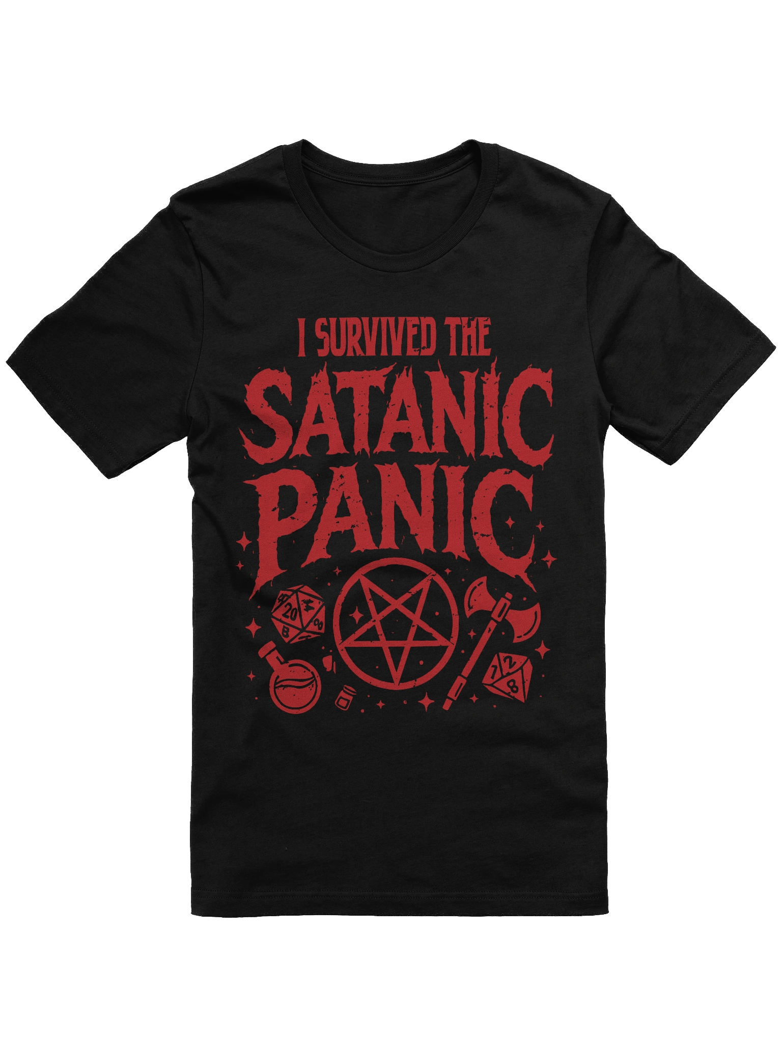 I Survived the Satanic Panic tee product image (3)
