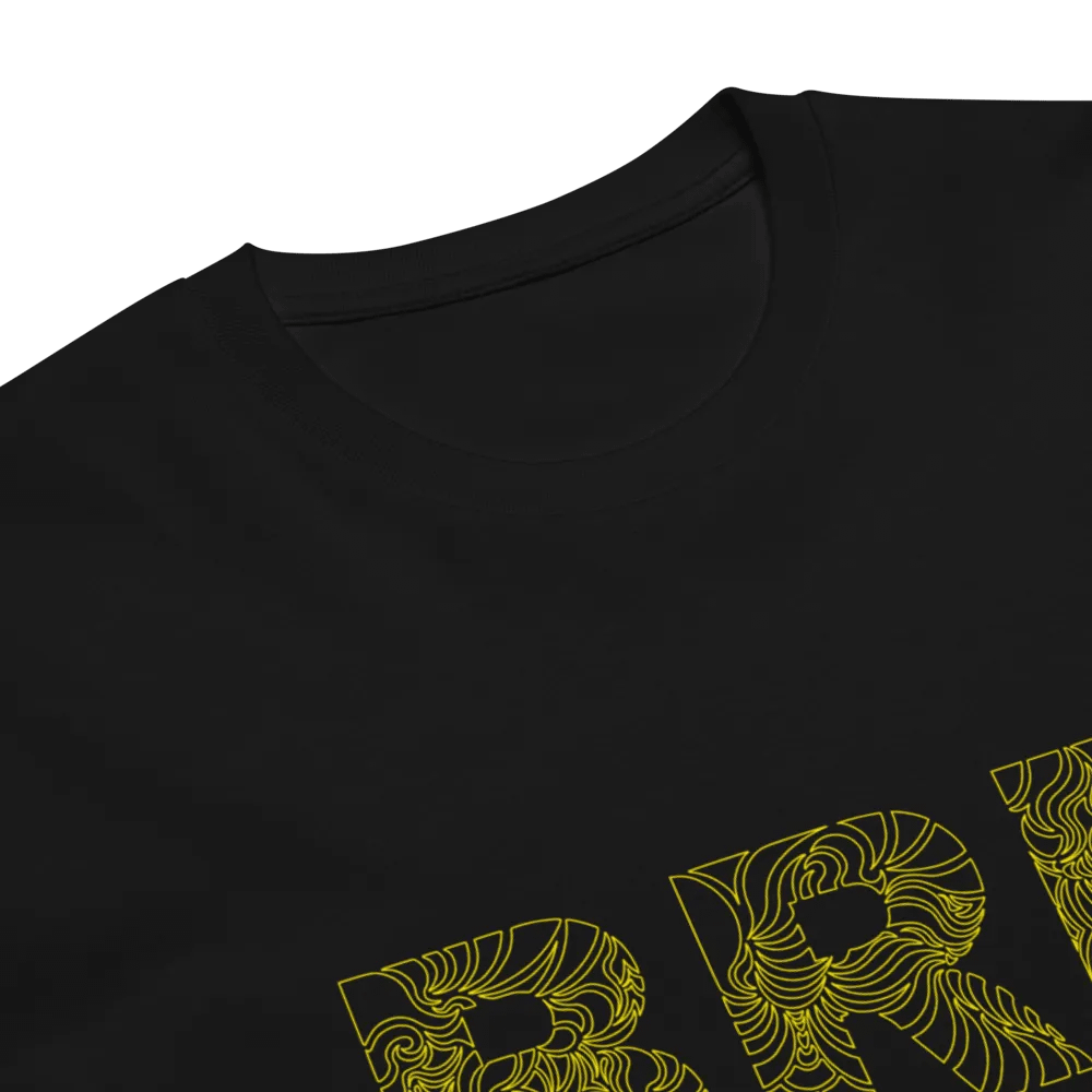 BRB - yellow line art product image (6)