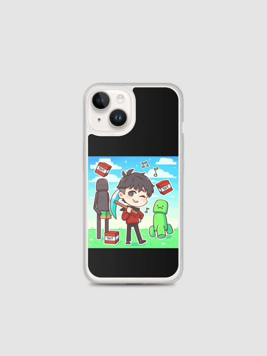Minecraft number one] Clear Case for iPhone® product image (1)