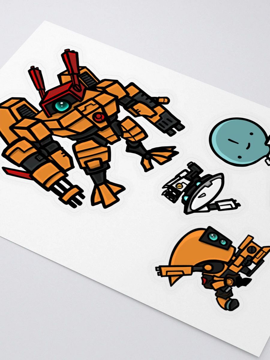 Blue Guy Sticker Sheet product image (2)