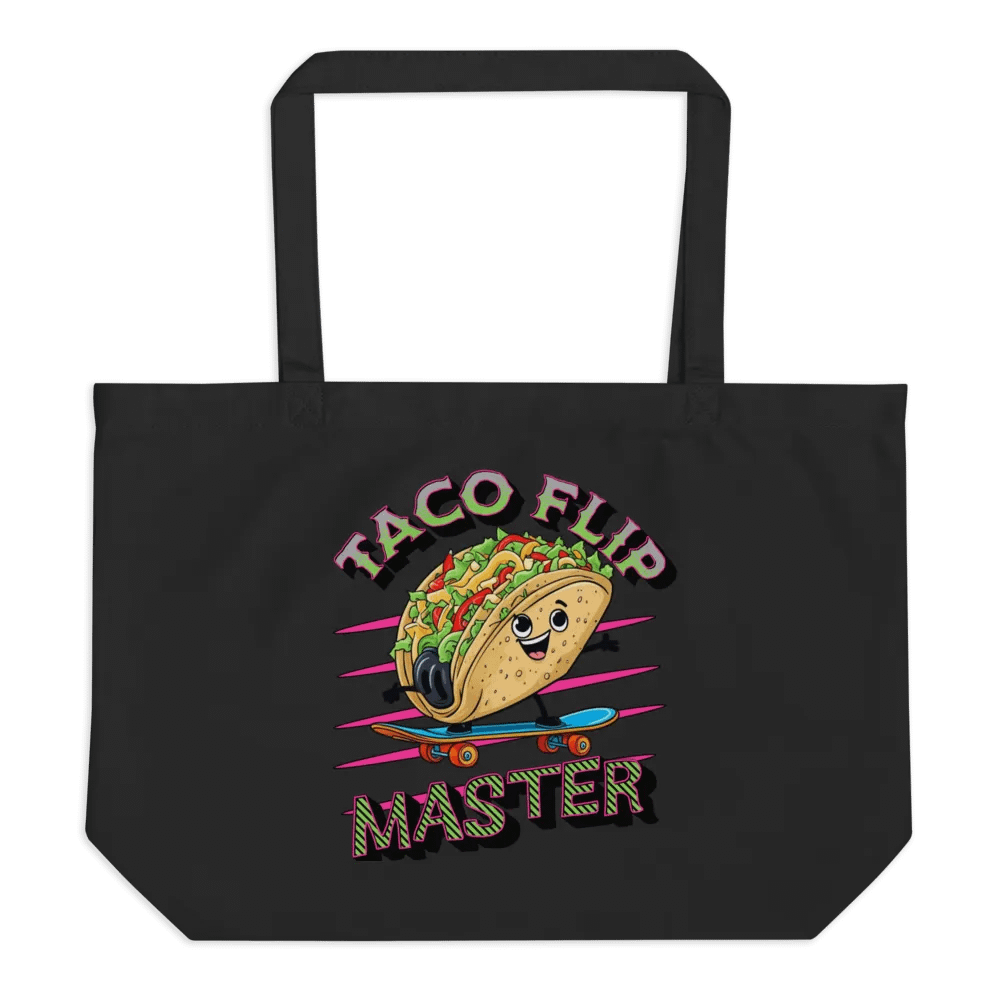 Taco Flip Master Eco Tote product image (1)