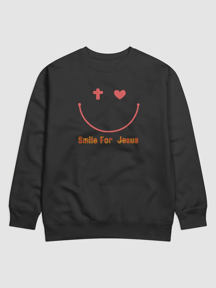 Smile For Jesus Premium Sweatshirt product image (1)
