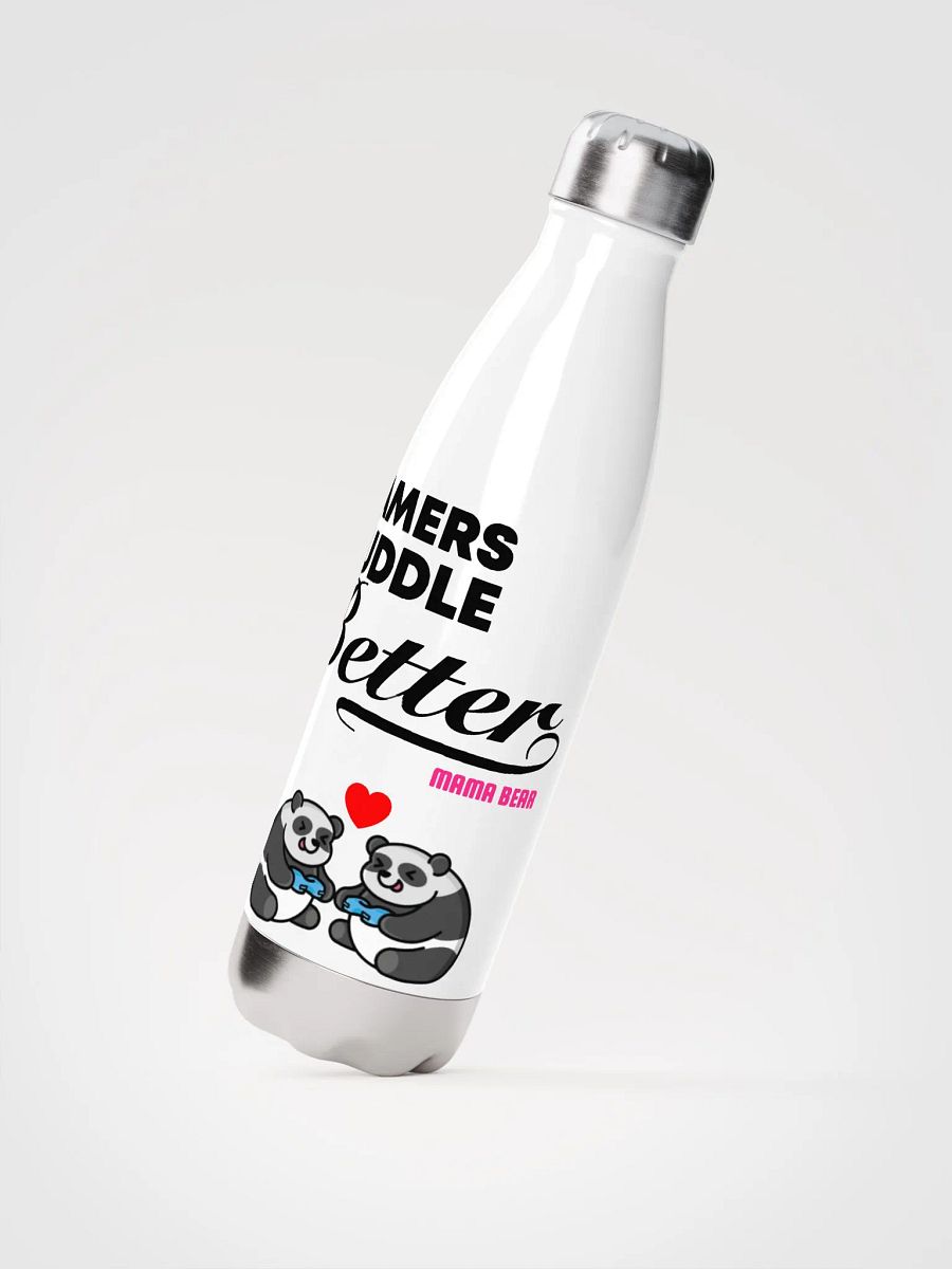 Gamers Cuddle Better Water Bottle product image (2)
