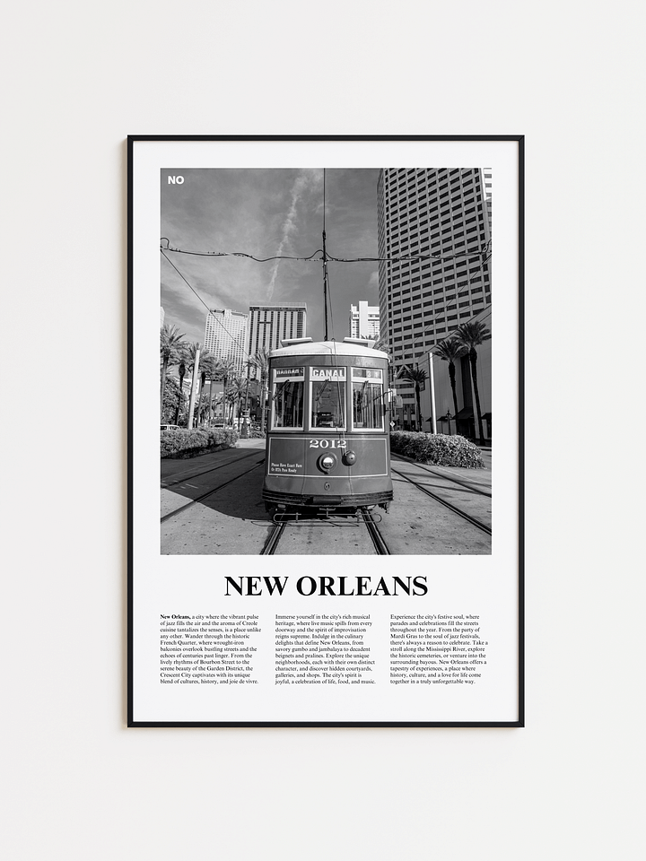 New Orleans 04 Newspaper Poster product image (1)