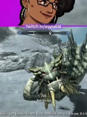 No save file was corrupted in this clip. Paarthurnax eventually came back down to finish the quest lol. #twitchclips #elderscrollsskyrim #skyrimspecialedition #playstation #paarthunax 