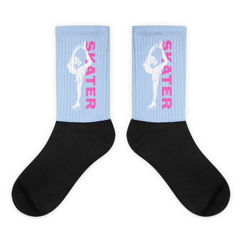 Light Blue SKATER Socks