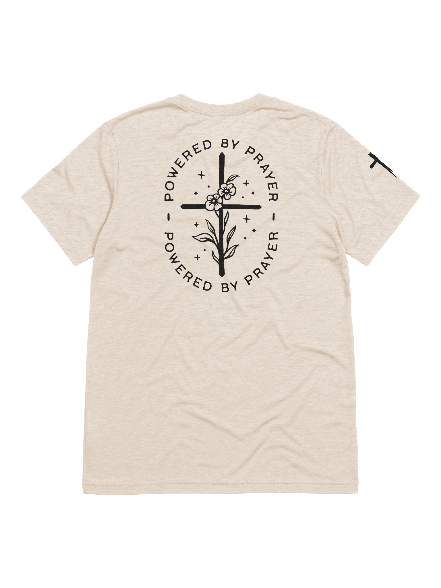 Powered By Prayer T-Shirt product image (4)
