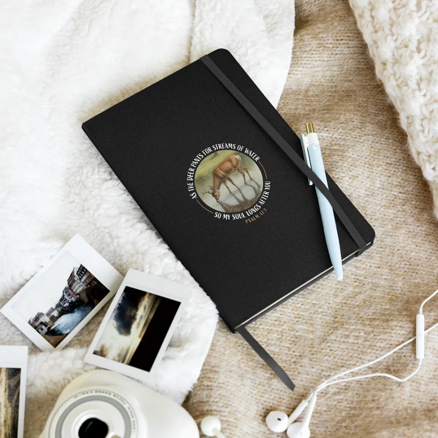 As the Deer Psalm 42:1 Hardcover Notebook product image (9)