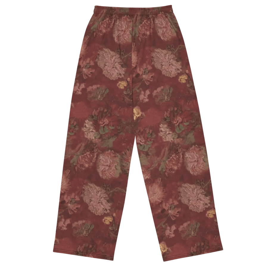 RED FLORAL WIDE LEG product image (1)