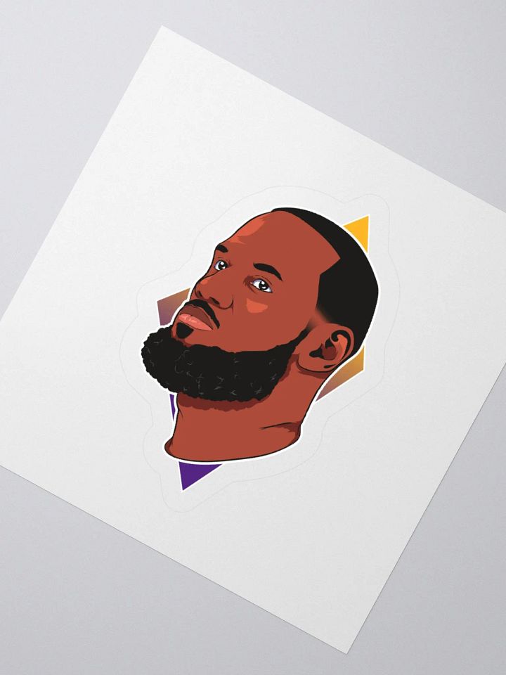 "NBA Legends Stickers" Collection - LeBron James product image (5)