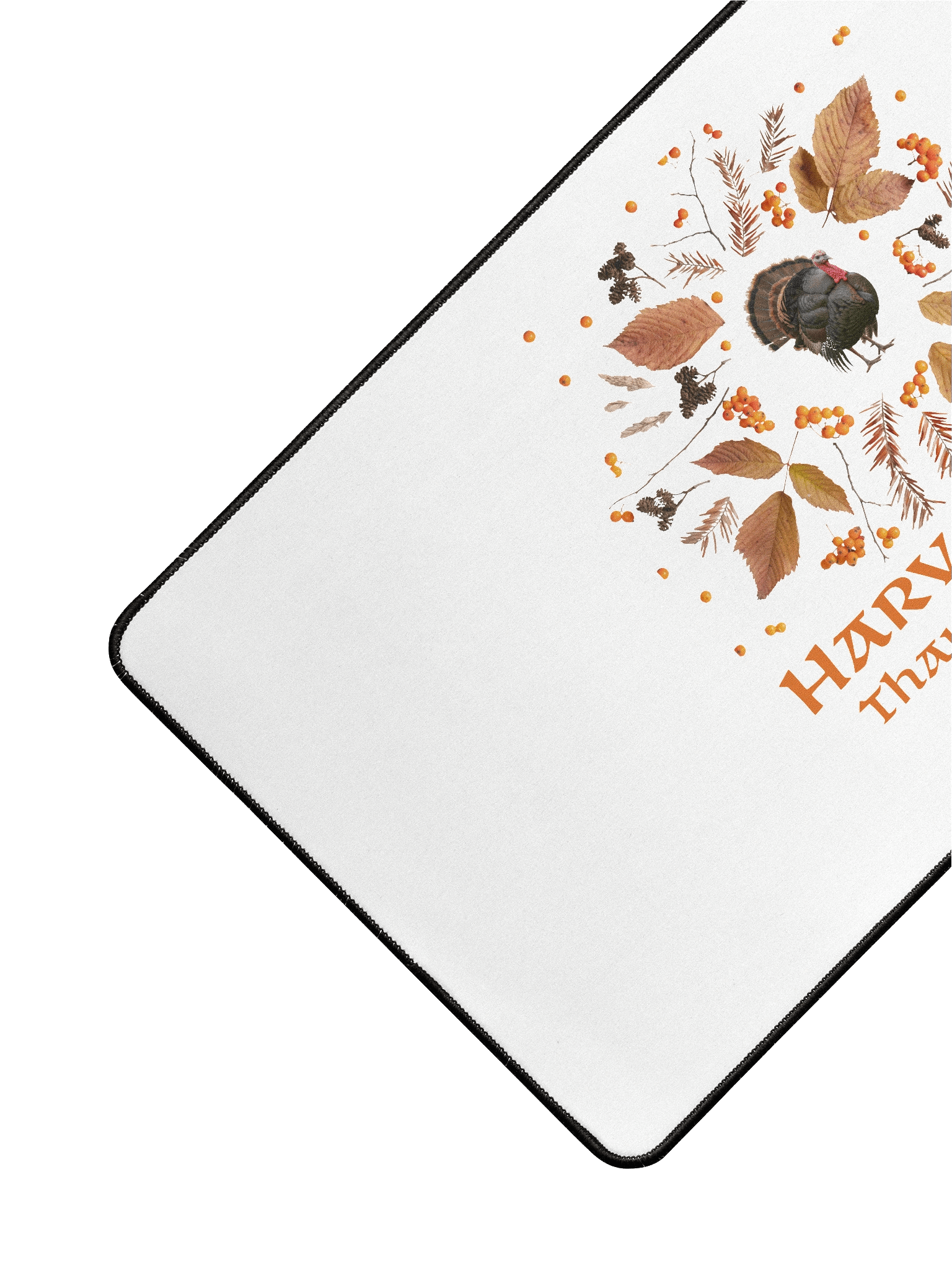 Harvest Joy Thankful Vibes Desk Mat – Autumn Aesthetic product image (3)