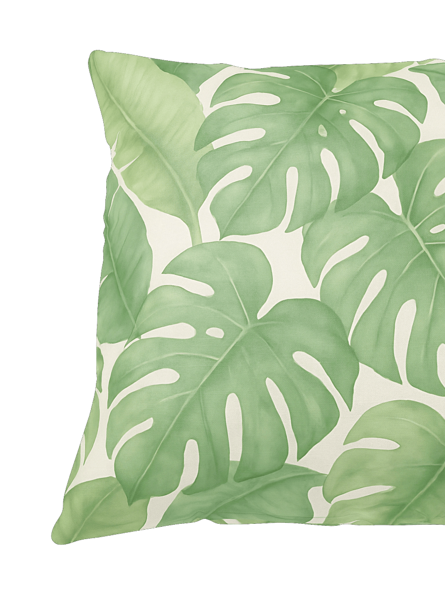 Tropical Green Leaf Theme Modern All-Over Pillow product image (5)