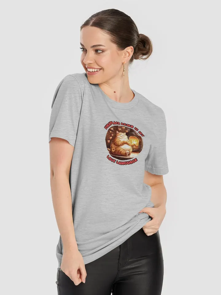 Cozy Cat - Fireplace ASMR is my Love Language | Tee product image (2)