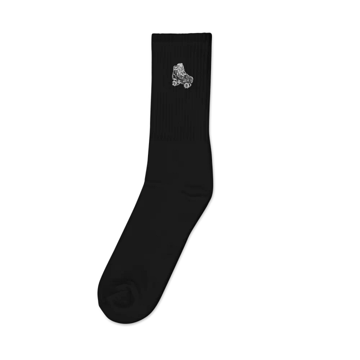 Evie Skates Black socks with logo product image (1)