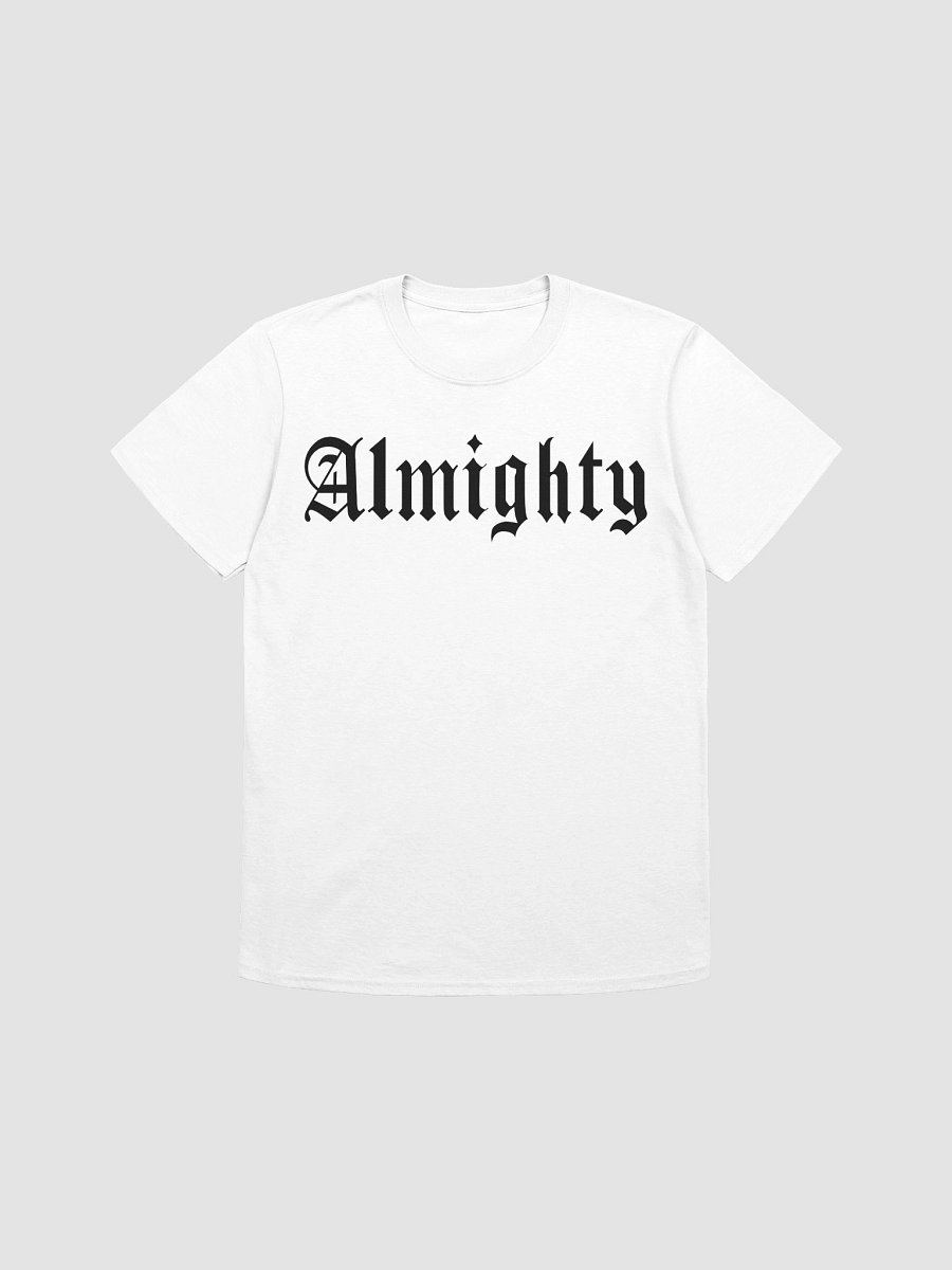Almighty T-Shirt (White) product image (1)