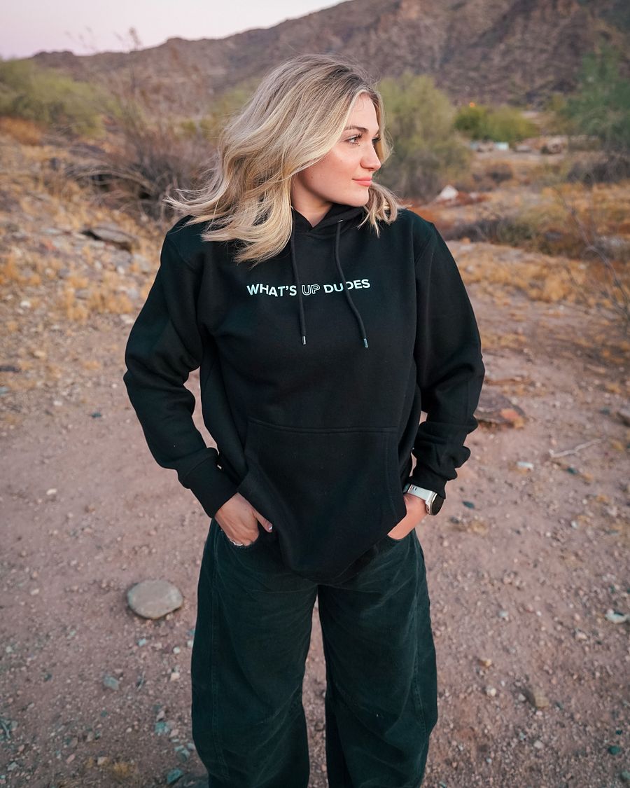 What's Up Dudes Hoodie product image (3)