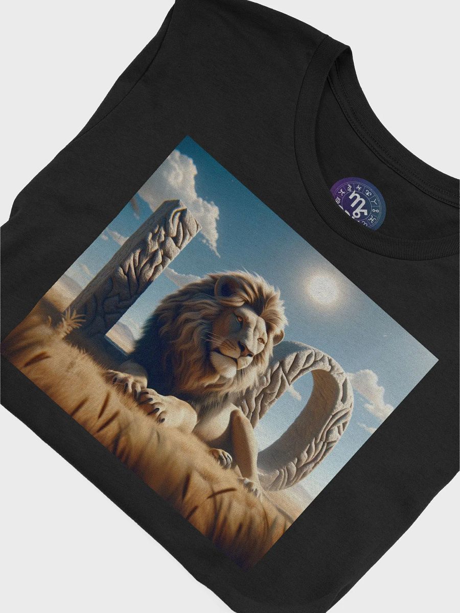 Unisex Leo Zodiac T-Shirt - Majestic Lion Design, Astrology Gift product image (8)
