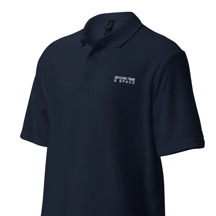 Beyond Time & Space Polo Navy Embroidery product image (2)