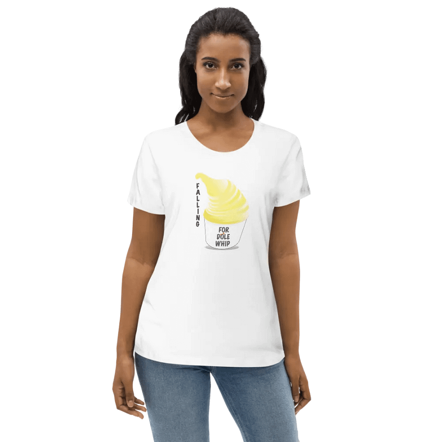 Women's Fitted Disney World Snacks Falling for Dole Whip Tee product image (2)