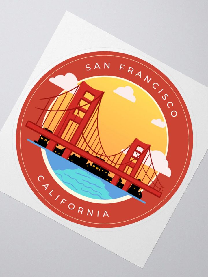 San Francisco Sticker product image (2)