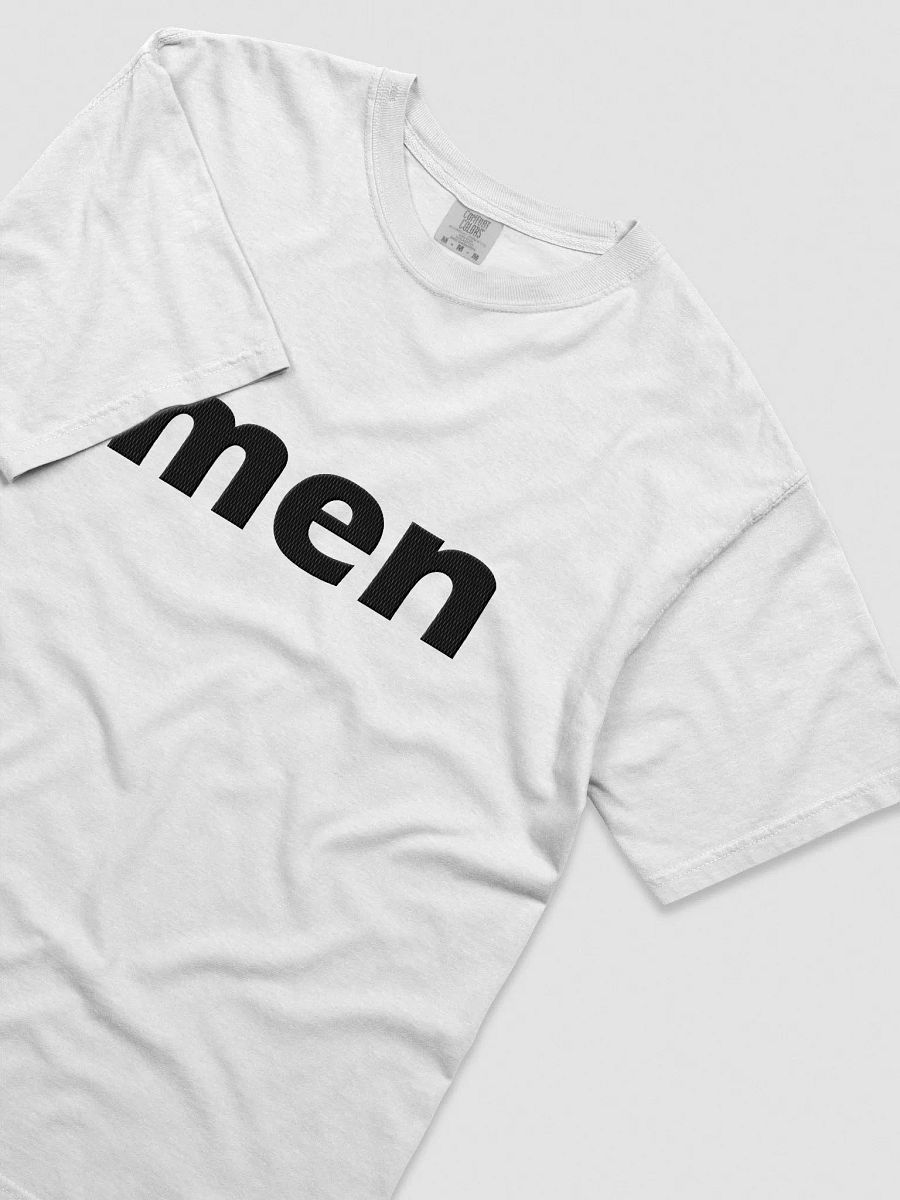 embroidered men t-shirt ("men" as in it literally says men) product image (25)