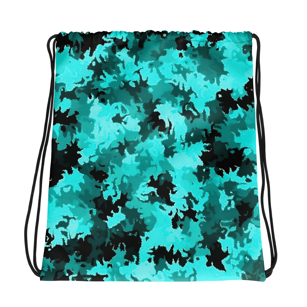 Mystic Camo Drawstring Backpack product image (1)