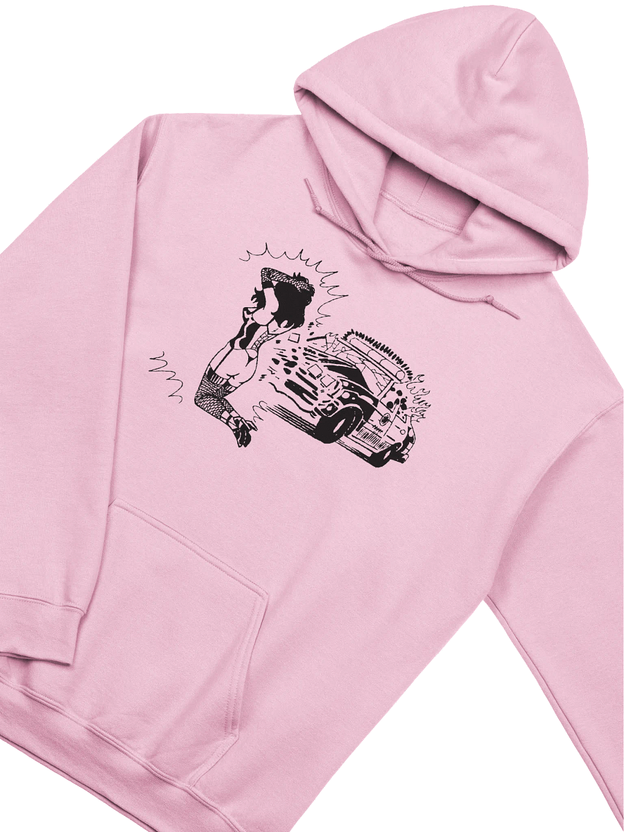Distracted Driving | Pink Hoodie product image (2)