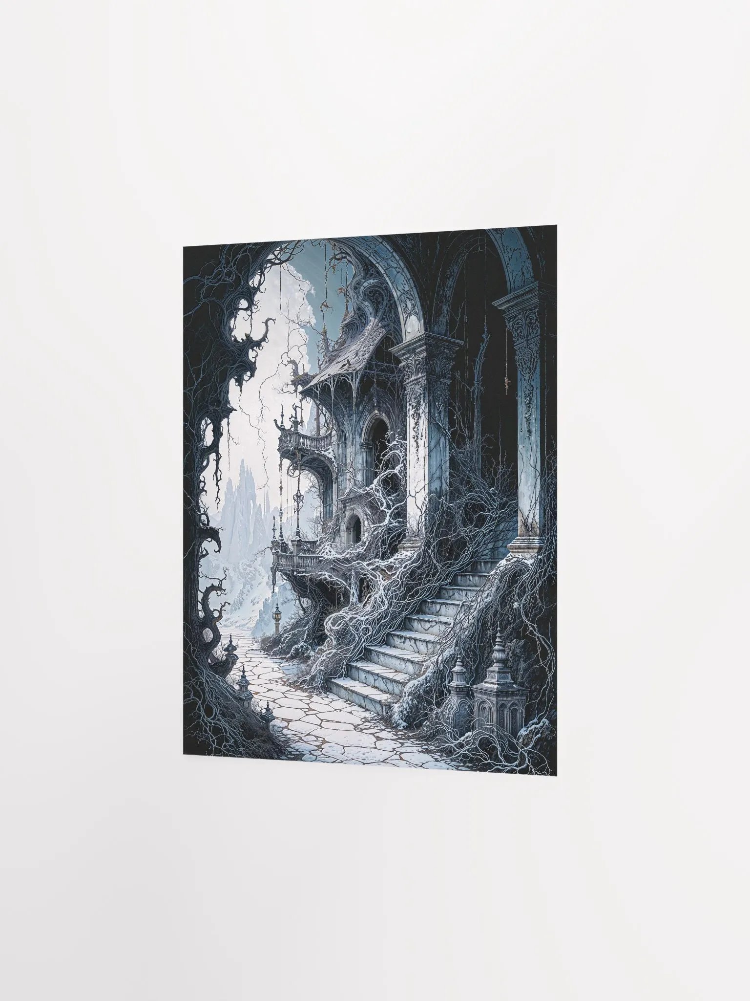 Ornate Gothic Desolation Matte Poster product image (10)