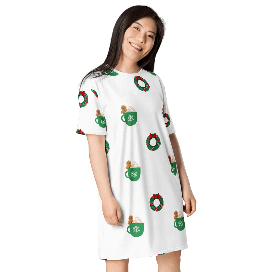 Whipped Cream Wonderland T-Shirt Dress product image (4)