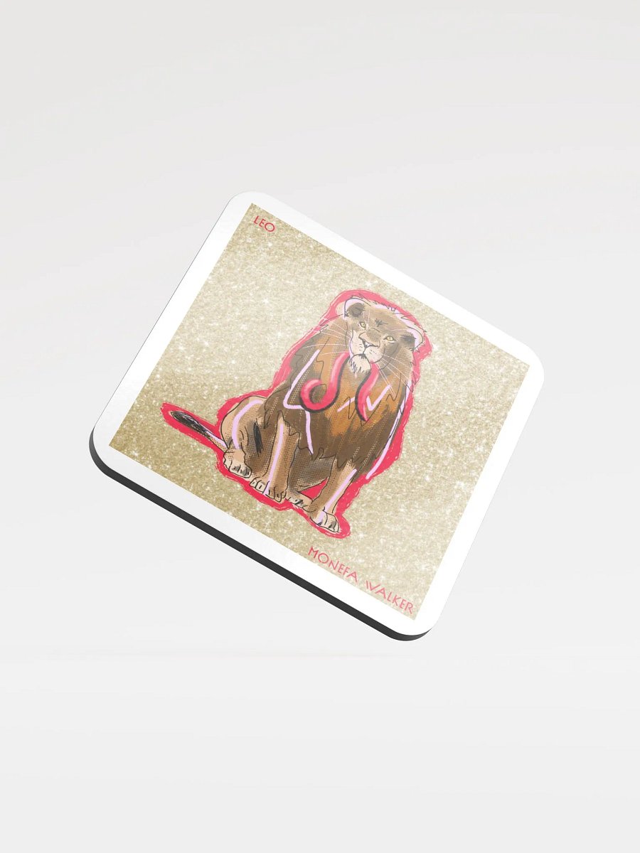 Glossed cork coaster product image (1)