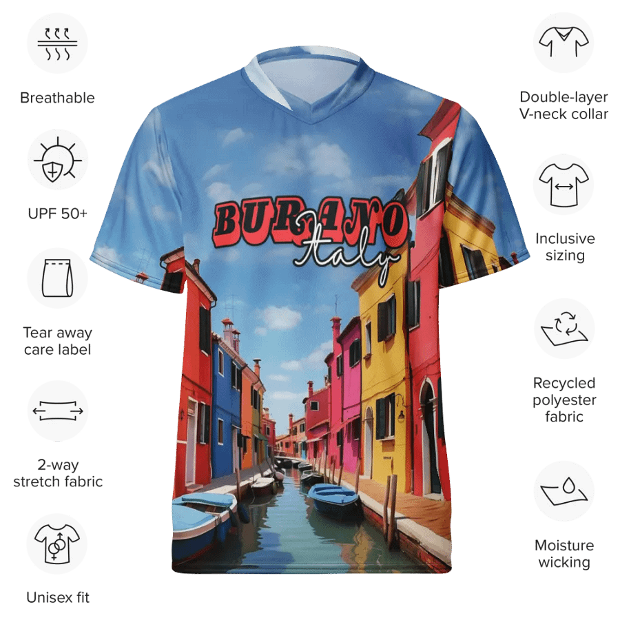 Burano Italy Jersey Shirt product image (10)