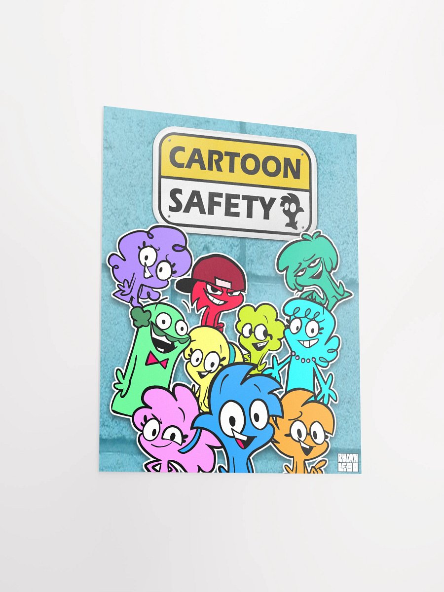 Cartoon Safety Poster product image (3)