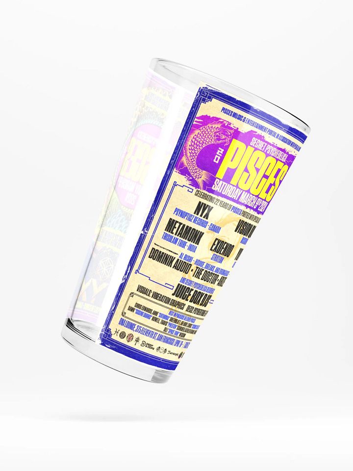 Pisces 2024 Shaker Pint Glass product image (2)