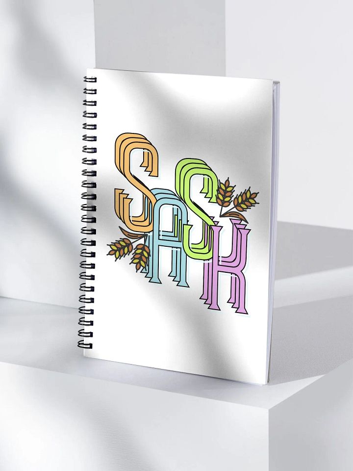 SASK Saskatoon Saskatchewan Stylized Notebook product image (2)