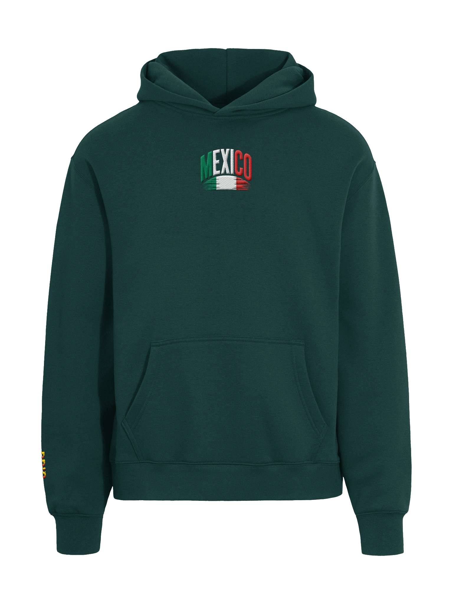 Vibrant Mexico Flag Oversized Hoodie product image (5)