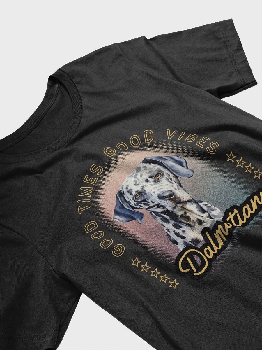 Good Times Good Vibes Dalmatian Regular Fit T-shirt product image (3)