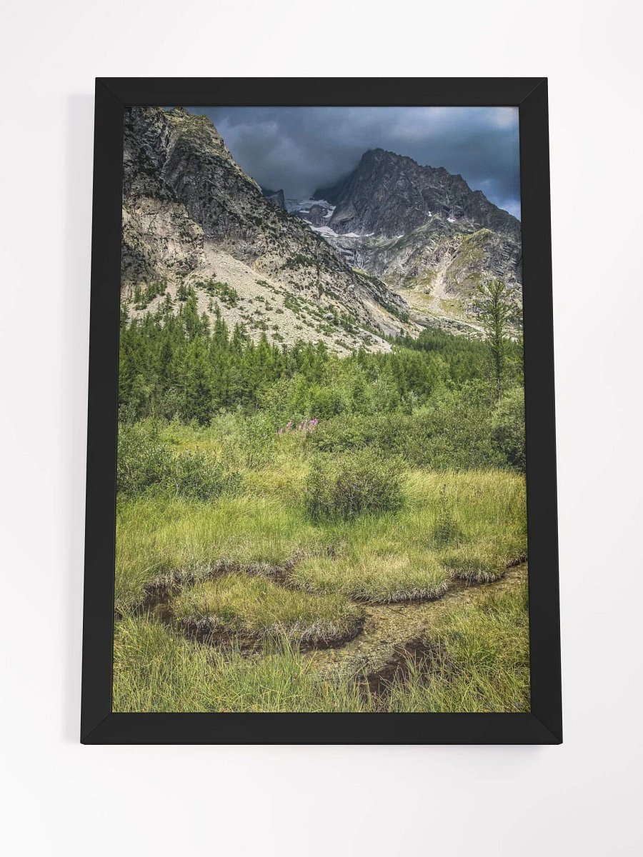 Print Fine Art - Tranquility at Lavachet – Mont Blanc, France product image (8)