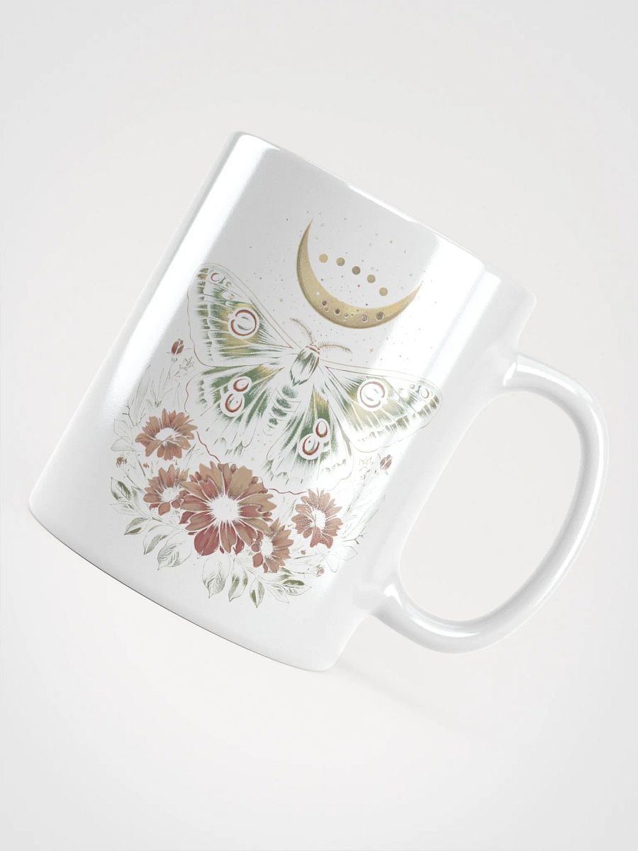 Lunar Moth In Floral Symphony Mug product image (4)